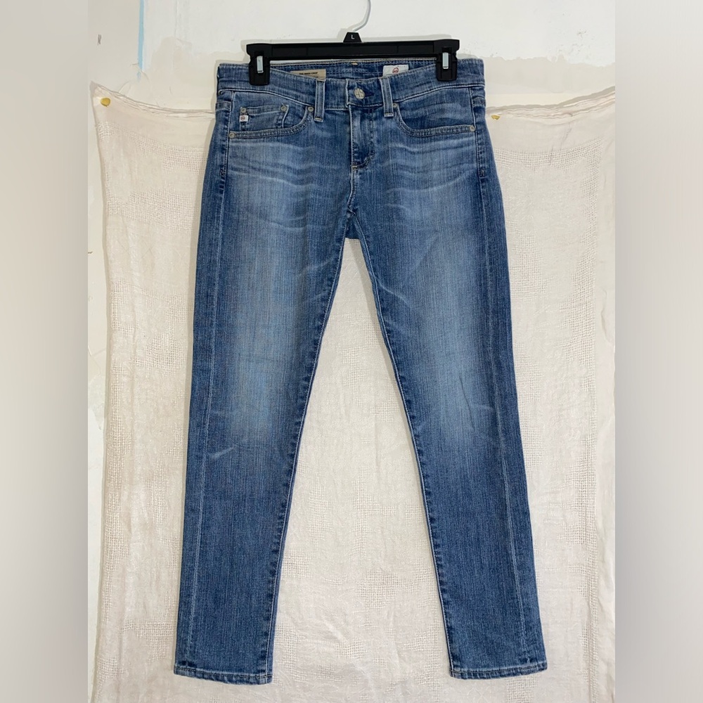 AG Adriano Goldschmied “The Nikki Crop” Skinny Jeans